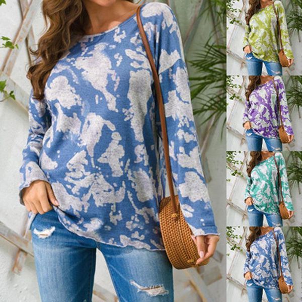 2020 autumn casual sweater women fashion o-neck tie-dyed printing leisure time long sleeves sweater wholesale1, White;black
2020 autumn casual sweater women fashion o-neck tie-dyed printing leisure time long sleeves sweater wholesale1, White;black