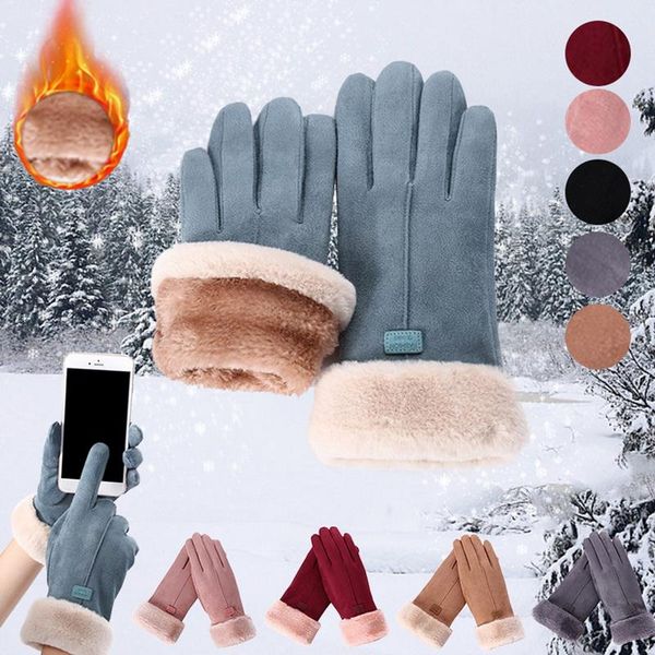 five fingers gloves women' stretch fleece touchscreen texting cold weather with warm soft lining comfort solid color, Blue;gray
five fingers gloves women' stretch fleece touchscreen texting cold weather with warm soft lining comfort solid color, Blue;gray