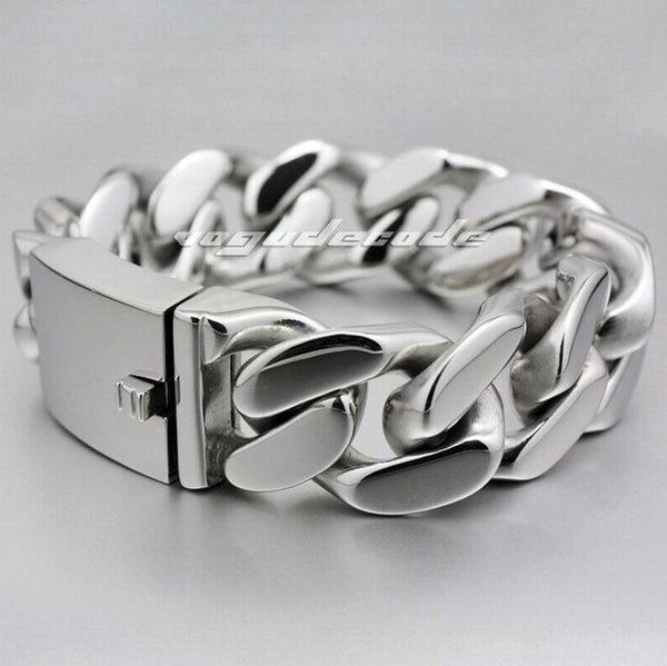 link, chain huge and heavy shiny fashion bracelet solid 316l stainless steel cool men's biker punk 5p004 -- 7.6"~11.5", Black
link, chain huge and heavy shiny fashion bracelet solid 316l stainless steel cool men's biker punk 5p004 -- 7.6"~11.5", Black