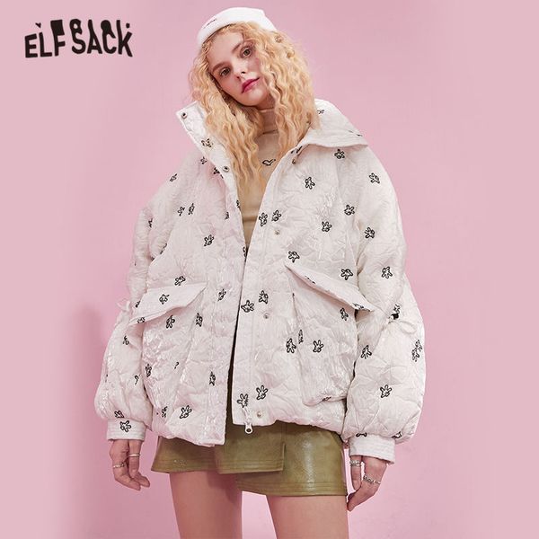 elfsack white embroidery oversize casual hooded 90% white duck down coat women,2020 winter elf korean ladies daily warm outwear c1204, Black
elfsack white embroidery oversize casual hooded 90% white duck down coat women,2020 winter elf korean ladies daily warm outwear c1204, Black