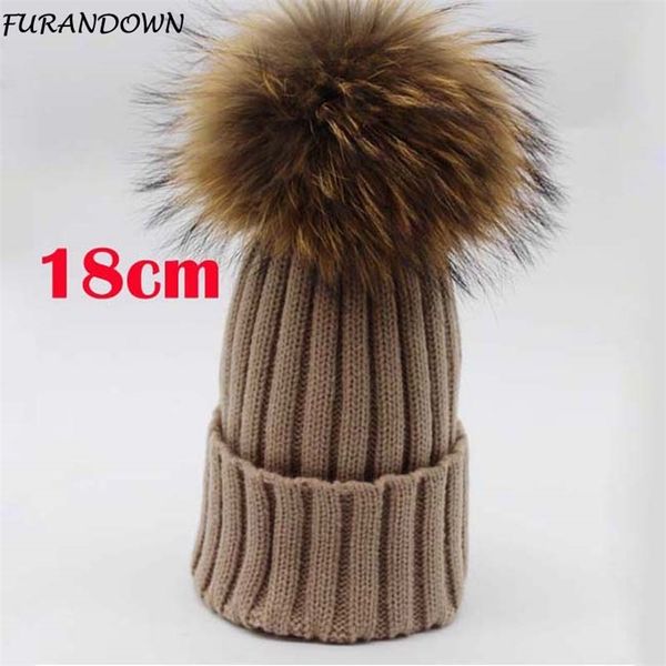furandown big 18cm real fur pompom winter beanie autumn women's hat solid knitted skullies beanies for ladies 201215, Blue;gray
furandown big 18cm real fur pompom winter beanie autumn women's hat solid knitted skullies beanies for ladies 201215, Blue;gray