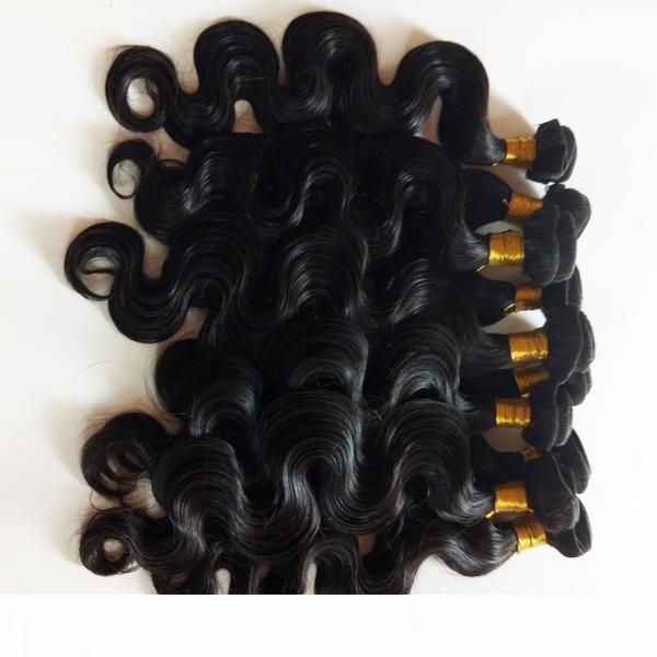 brazilian malaysian virgin human hair weft beauty mink peruvian indian human hair extensions 8-28inch 3bundles body wave soft and smooth, Black