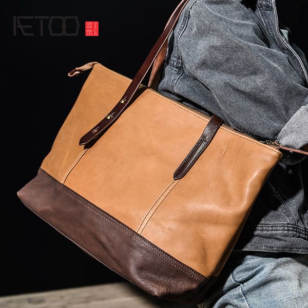 hbp aetoo contrast color leather bag for women, simple layer cowhide high-capacity handbag
hbp aetoo contrast color leather bag for women, simple layer cowhide high-capacity handbag