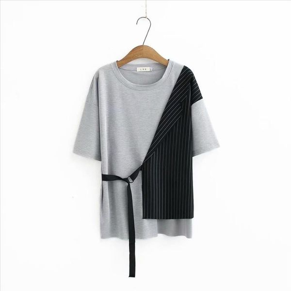 plus size patchwork women o neck loose tshirts 2020 new summer casual ladies short sleeve t shirts female t shirts oversize, White
plus size patchwork women o neck loose tshirts 2020 new summer casual ladies short sleeve t shirts female t shirts oversize, White