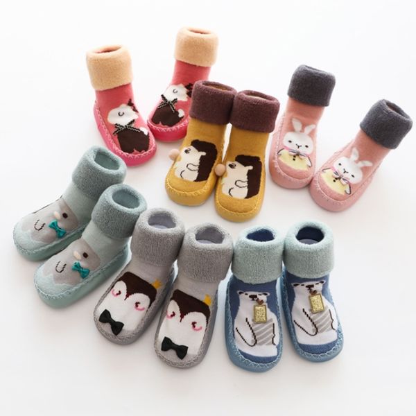 baby socks with rubber soles for slipper toddler indoor sock shoes anti slip warm winter socks baby home slippers socks sole y201009, Pink;yellow
baby socks with rubber soles for slipper toddler indoor sock shoes anti slip warm winter socks baby home slippers socks sole y201009, Pink;yellow