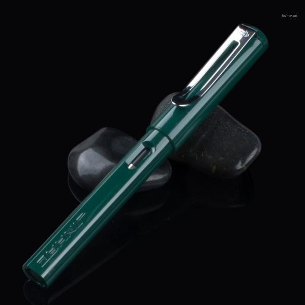 jinhao 599a army green fountain pen 0.5 mm extra fine nib ink pens for gift office stationery supplies in1
jinhao 599a army green fountain pen 0.5 mm extra fine nib ink pens for gift office stationery supplies in1