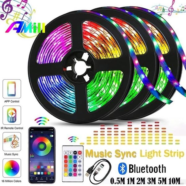 led strips lights bluetooth luces led rgb smd 2835 flexible waterproof tape diode 5m 10m dc 12v remote control+adapter
led strips lights bluetooth luces led rgb smd 2835 flexible waterproof tape diode 5m 10m dc 12v remote control+adapter
