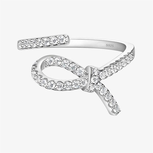 cluster rings sljely fashion real 925 sterling silver bowknot ribbon open ring micro cubic zirconia women fine brand jewelry, Golden;silver
cluster rings sljely fashion real 925 sterling silver bowknot ribbon open ring micro cubic zirconia women fine brand jewelry, Golden;silver