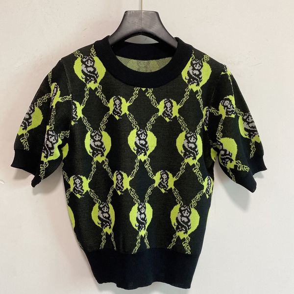 s 2021 women sweaters luxury casual knit summer short sleeve cardigan pullover fashion wear classic pattern lady knitwear ladies, White;black
s 2021 women sweaters luxury casual knit summer short sleeve cardigan pullover fashion wear classic pattern lady knitwear ladies, White;black