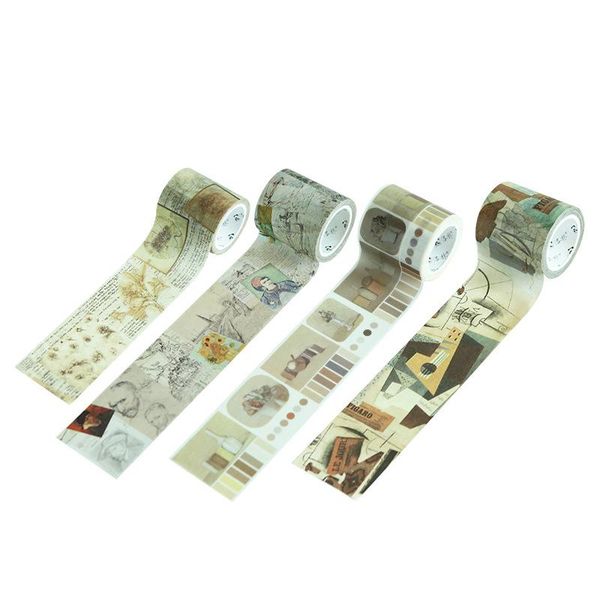 2016 age master paper washi tape van goah monet picasso retro art 40mm adhesive masking tapes decoration stickers diy a6401 h
2016 age master paper washi tape van goah monet picasso retro art 40mm adhesive masking tapes decoration stickers diy a6401 h