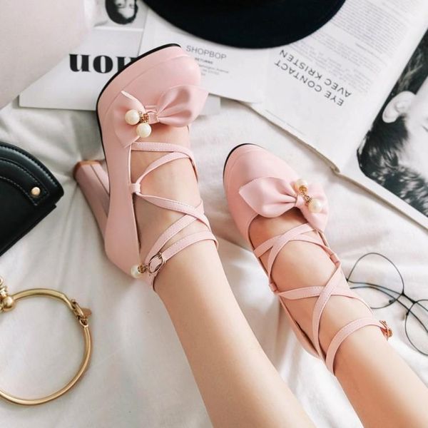 us4-11 женские bowklot bubles bold block high sace mary janes lolita pumps sandals buckle buckle cross brap tovers plus размер 3color c595, Black
us4-11 женские bowklot bubles bold block high sace mary janes lolita pumps sandals buckle buckle cross brap tovers plus размер 3color c595, Black