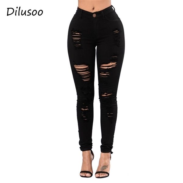dilusoo women ripped denim jeans pecil pants holes jeans europe slim elastic pants full length trousers woman casual jeans lady 201223, Blue
dilusoo women ripped denim jeans pecil pants holes jeans europe slim elastic pants full length trousers woman casual jeans lady 201223, Blue