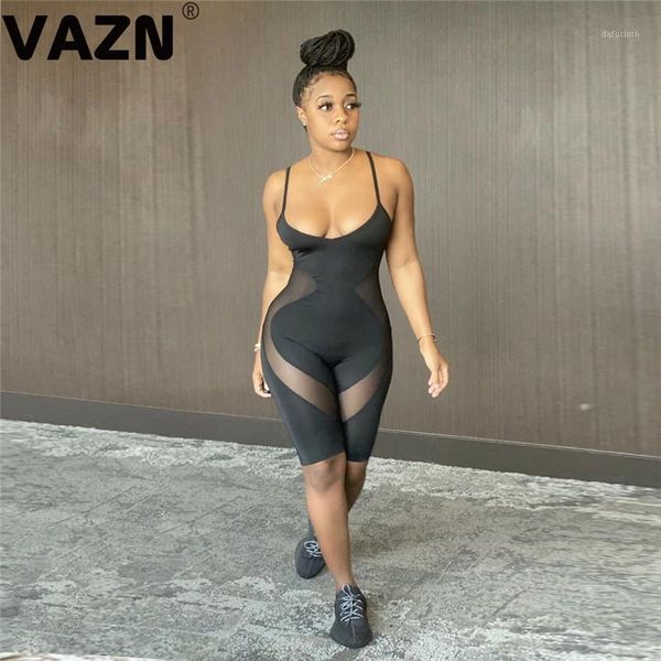 vazn 2020 sport running hole bandage rompers jumpsuit fashion sleeveless v-neck strap pencil shinny jumpsuits1, Black;white
vazn 2020 sport running hole bandage rompers jumpsuit fashion sleeveless v-neck strap pencil shinny jumpsuits1, Black;white