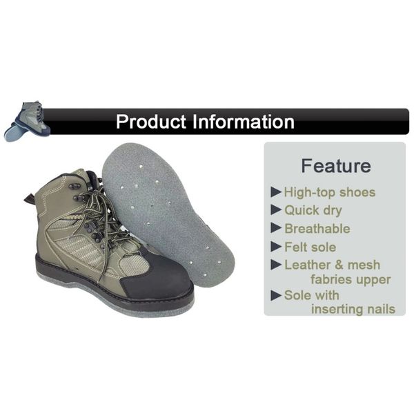 fly flaby shoes wading upstream утечка водой обувь почувствуйте 12 ногтей подошва кожа верхний кружева обувь fmd3 wmtwyh
fly flaby shoes wading upstream утечка водой обувь почувствуйте 12 ногтей подошва кожа верхний кружева обувь fmd3 wmtwyh