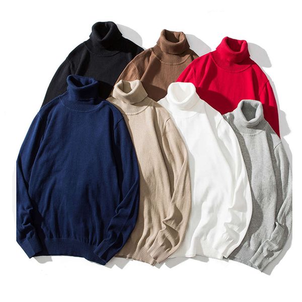 spot commodity men long sleeve various colors turtleneck shirts knit sweater8uy, Black
spot commodity men long sleeve various colors turtleneck shirts knit sweater8uy, Black