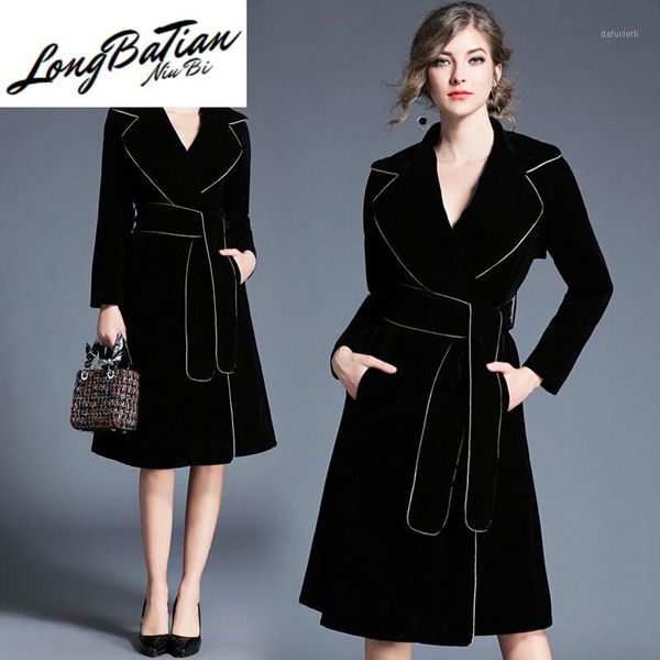 autumn winter black trench coat women windbreaker fall 2020 fashion large size slim turn-down collar sashes long overcoat female1, Tan;black
autumn winter black trench coat women windbreaker fall 2020 fashion large size slim turn-down collar sashes long overcoat female1, Tan;black