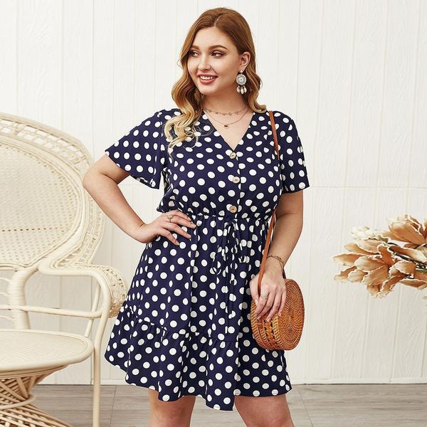 plus size dress fashion 2020 bohemian polka dot print v-neck ruffled beach vestidos slim mini women dress summer dresses, Black;gray
plus size dress fashion 2020 bohemian polka dot print v-neck ruffled beach vestidos slim mini women dress summer dresses, Black;gray