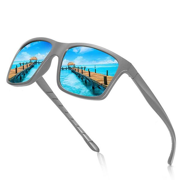 sunglasses polarized men designer square sports driving fishing glasses uv400 eyewear accessories, White;black
sunglasses polarized men designer square sports driving fishing glasses uv400 eyewear accessories, White;black