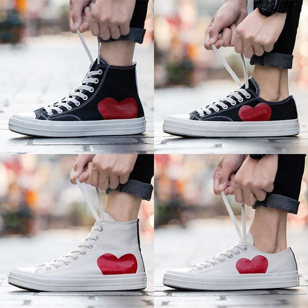 new 1970s canvas skate shoes classic 1970 canvas shoes jointly name play big eyes heart skateboard casual sneakers running shoes, White;red
new 1970s canvas skate shoes classic 1970 canvas shoes jointly name play big eyes heart skateboard casual sneakers running shoes, White;red