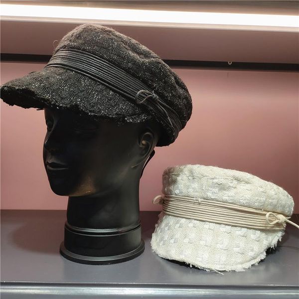 202012-may26street autumn blended plaid leather rope decoration leisure octagonal hat men women visors cap, Blue;gray
202012-may26street autumn blended plaid leather rope decoration leisure octagonal hat men women visors cap, Blue;gray