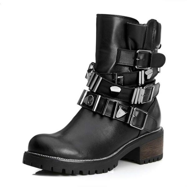genuine leather women boot fashion winter warm shoes female motorcycle ankle boots booties for woman botas mujer 2020, Black
genuine leather women boot fashion winter warm shoes female motorcycle ankle boots booties for woman botas mujer 2020, Black