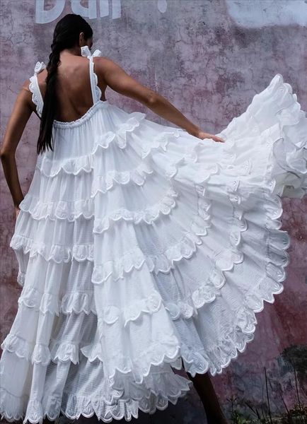 summer womens ruffle maxi dress 2020 retro ruffles sleeveless solid cake pleated dress pendulum vacation loose strapless, Black;gray
summer womens ruffle maxi dress 2020 retro ruffles sleeveless solid cake pleated dress pendulum vacation loose strapless, Black;gray