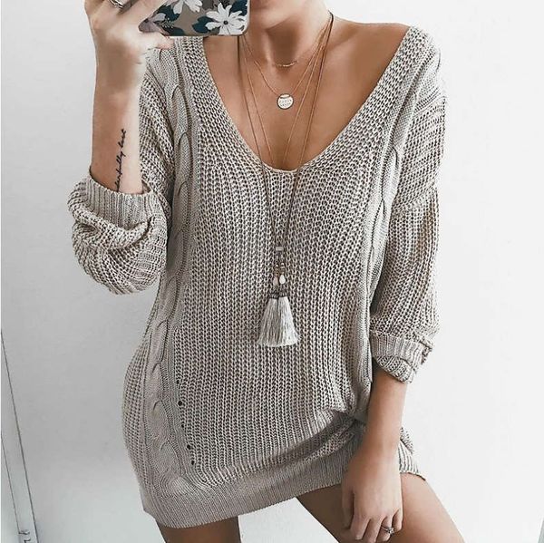 vipautumn / winter 2020 ins style hollow v-neck hole sweater dress skirt female 617, White;black
vipautumn / winter 2020 ins style hollow v-neck hole sweater dress skirt female 617, White;black