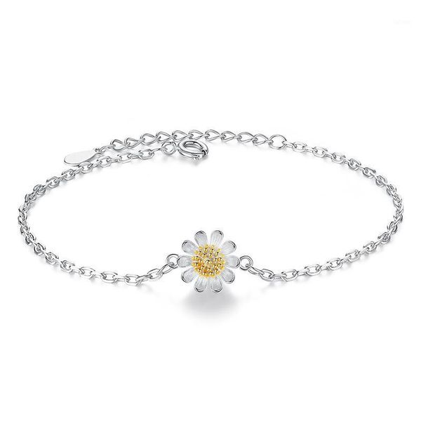 e178 trendy female crystal yellow white flower chrysanthemum bracelet 925 silver jewelry white gold excellent design1, Golden;silver
e178 trendy female crystal yellow white flower chrysanthemum bracelet 925 silver jewelry white gold excellent design1, Golden;silver