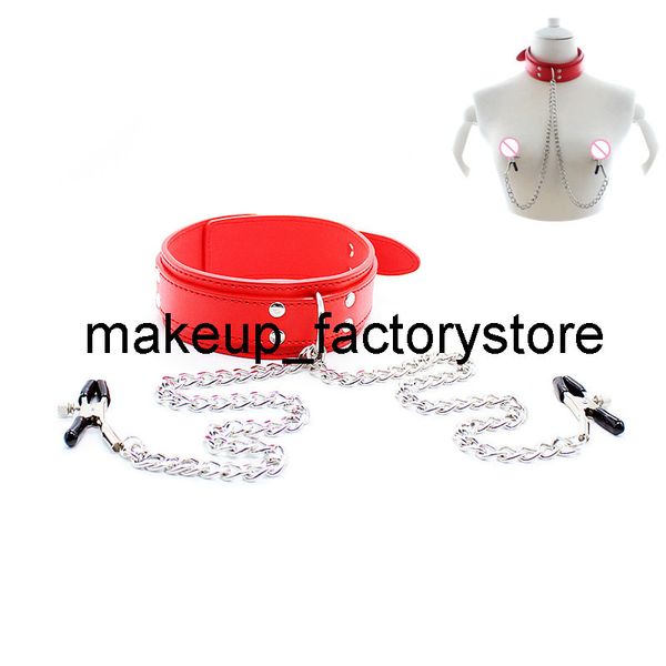 massage new faux leather choker collar with nipple breast clamp clip chain couple toys for woman tools couples games
massage new faux leather choker collar with nipple breast clamp clip chain couple toys for woman tools couples games
