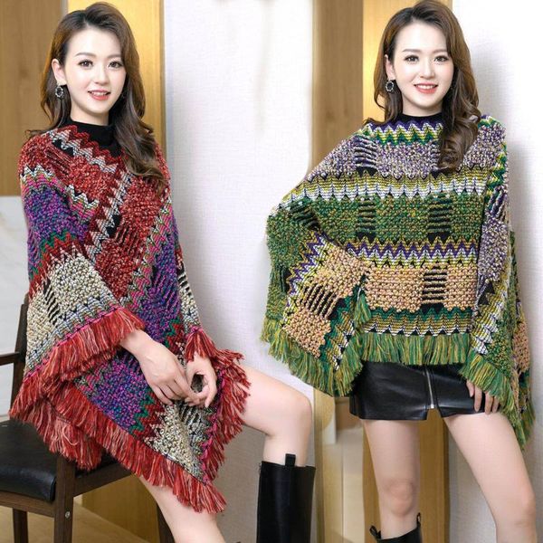 scarves women ladies tassel cape coat fringe poncho sweater bohemian shawl scarf, Blue;gray
scarves women ladies tassel cape coat fringe poncho sweater bohemian shawl scarf, Blue;gray