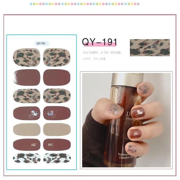 stickers & decals 14tips/set full cover nail wraps styles diy adhesive sliders for women beauty art manicure waterproof, Black
stickers & decals 14tips/set full cover nail wraps styles diy adhesive sliders for women beauty art manicure waterproof, Black