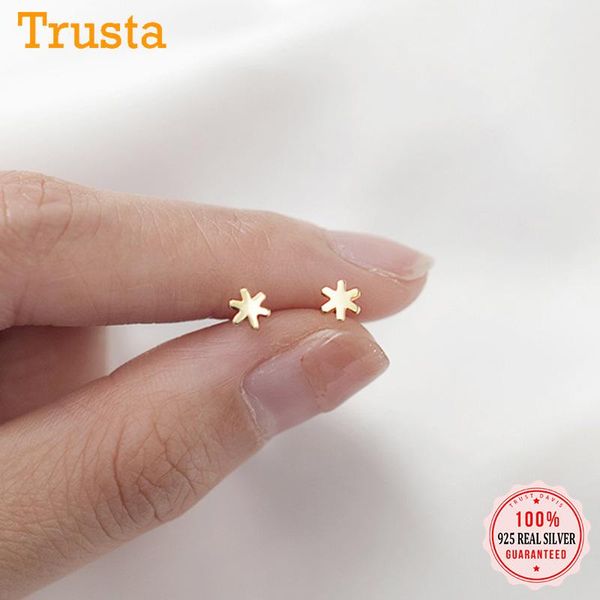 stud trustdavis real 925 sterling silver sweet cute minimalist mini sunflower earrings for women wedding jewelry gift ds1020, Golden;silver
stud trustdavis real 925 sterling silver sweet cute minimalist mini sunflower earrings for women wedding jewelry gift ds1020, Golden;silver