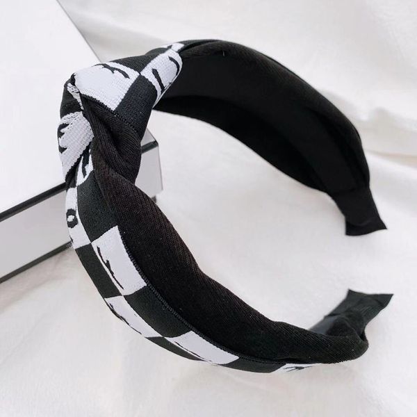 designer hair band classic double letter logo black and white knot hair fashion accessories ing, Silver
designer hair band classic double letter logo black and white knot hair fashion accessories ing, Silver