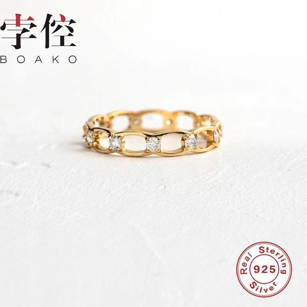 boako dropshipping cutout diamond ring 925 sterling silver anillos gold rings for women luxury fine jewelry rings bague bijoux, Golden;silver
boako dropshipping cutout diamond ring 925 sterling silver anillos gold rings for women luxury fine jewelry rings bague bijoux, Golden;silver