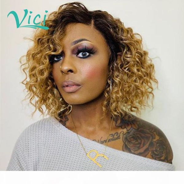 pixie cut wig for black women honey blonde lace front wigs pre plucked with baby hair ombre deep wave bob human hair wigs 150%, Black;brown
pixie cut wig for black women honey blonde lace front wigs pre plucked with baby hair ombre deep wave bob human hair wigs 150%, Black;brown