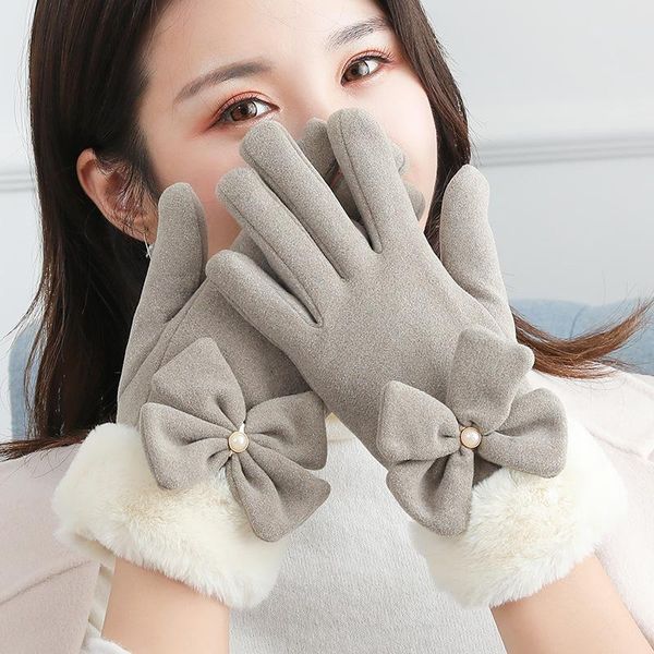 five fingers gloves fashion cationic gloves, ladies autumn and winter plus cashmere warm outdoor riding touch screen wind cold, Blue;gray
five fingers gloves fashion cationic gloves, ladies autumn and winter plus cashmere warm outdoor riding touch screen wind cold, Blue;gray