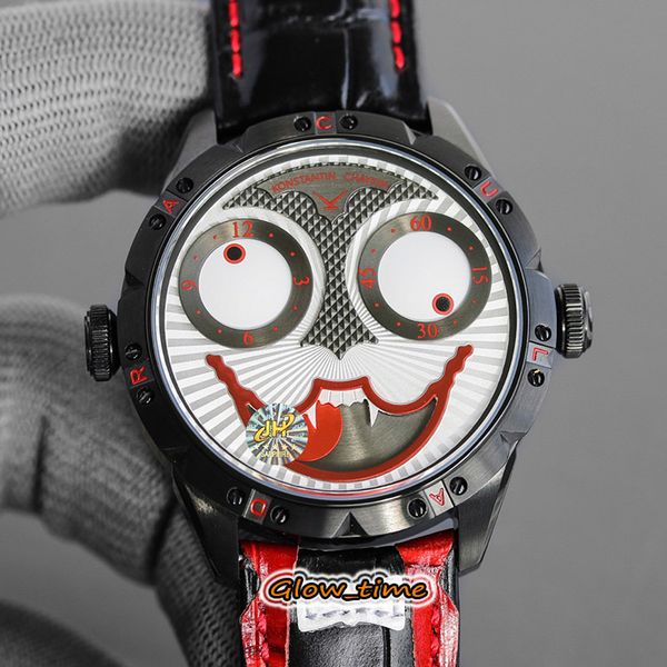 jhf version 42mm konstantin chaykin moon phase halloween joker white dial japan nh automatic mens watch black steel case leather watches, Slivery;brown
jhf version 42mm konstantin chaykin moon phase halloween joker white dial japan nh automatic mens watch black steel case leather watches, Slivery;brown