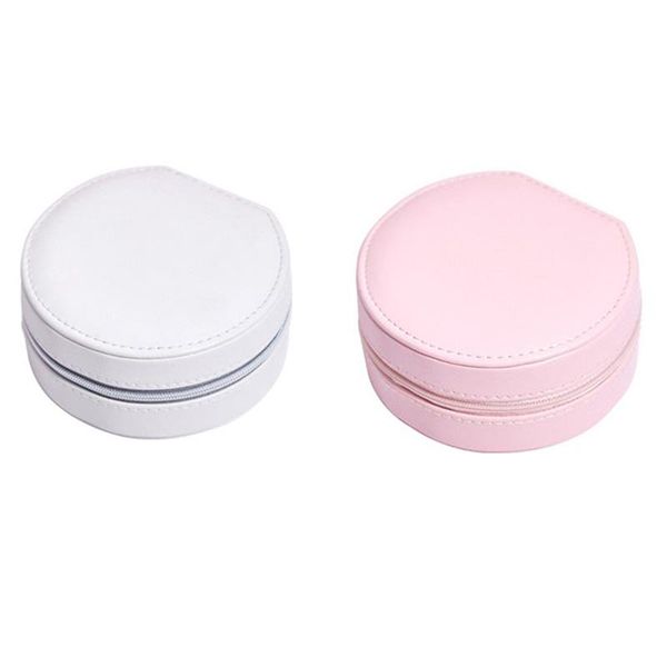 multifunctional portable jewelry box travel mini mini jewelry bag with mirror earring earring ring storage box, Pink;blue 
multifunctional portable jewelry box travel mini mini jewelry bag with mirror earring earring ring storage box, Pink;blue