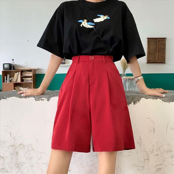 women western trousers summer lady leisure pure color shorts 2021 summer casual shorts femme a line shorts spodenki, White;black
women western trousers summer lady leisure pure color shorts 2021 summer casual shorts femme a line shorts spodenki, White;black