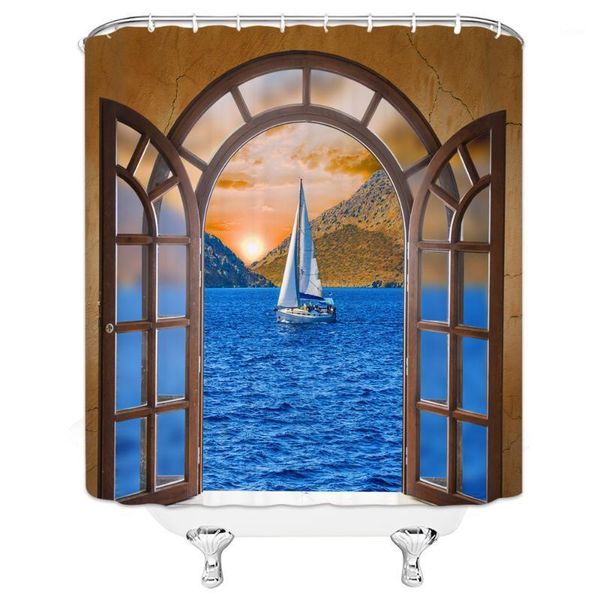 shower curtains sea ocean sailing bath curtain printing bathroom waterproof washable cloth with hooks 180*200cm curtain1
shower curtains sea ocean sailing bath curtain printing bathroom waterproof washable cloth with hooks 180*200cm curtain1