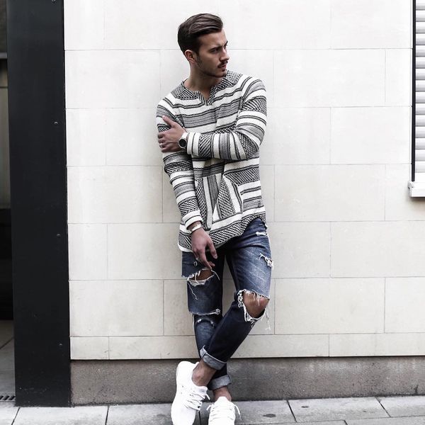 new long-sleeved street 2021 shirt in autumn simple and style striped sleeve oj69, Black
new long-sleeved street 2021 shirt in autumn simple and style striped sleeve oj69, Black