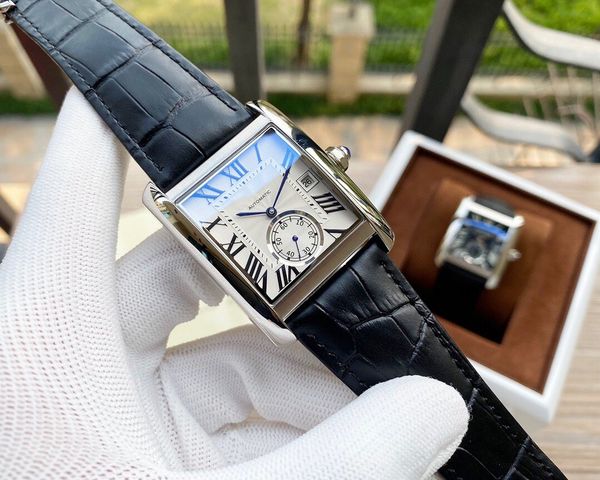 2020 classic tank mc men watches joker leather wristwatches 316l stainless steel square mens watch d3035
2020 classic tank mc men watches joker leather wristwatches 316l stainless steel square mens watch d3035