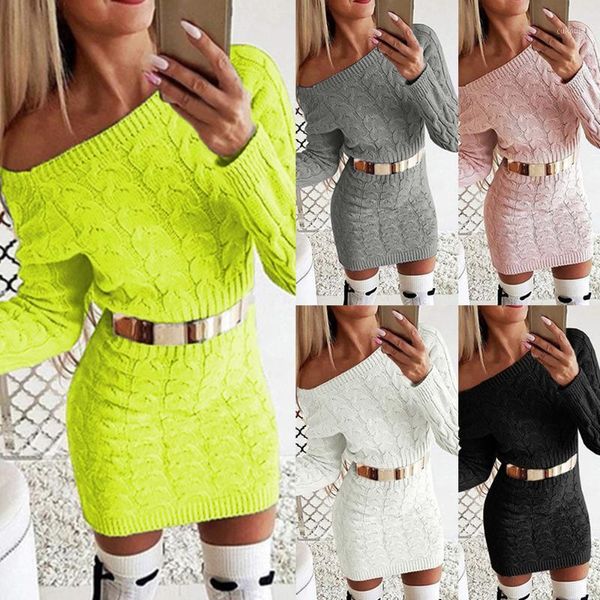 bodycon mini sweater dress women knitwear autumn casual fashion warm knitted dress spring1, White
bodycon mini sweater dress women knitwear autumn casual fashion warm knitted dress spring1, White