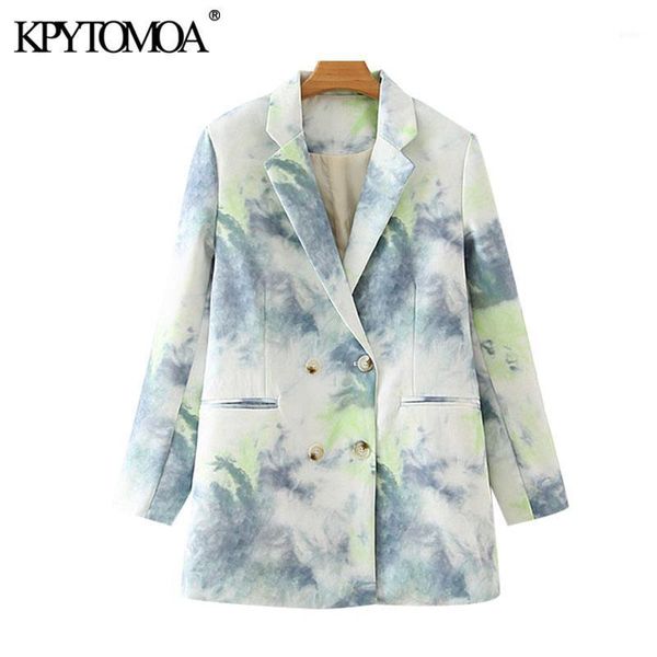 kpytomoa women 2021 fashion double breasted tie-dyed print blazer coat vintage long sleeve pockets female outerwear chic 1, White;black
kpytomoa women 2021 fashion double breasted tie-dyed print blazer coat vintage long sleeve pockets female outerwear chic 1, White;black