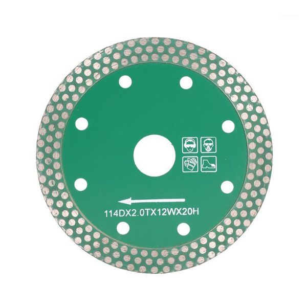 dry cutting diamond saw blades with 8 cooling holes 20mm inner diameter stone cutting and grinding for anglegrinder 114*2.0*20mm1
dry cutting diamond saw blades with 8 cooling holes 20mm inner diameter stone cutting and grinding for anglegrinder 114*2.0*20mm1
