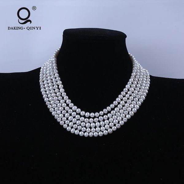 chokers fashionable latest designs 6-7mm white freshwater pearl natural necklace, Golden;silver
chokers fashionable latest designs 6-7mm white freshwater pearl natural necklace, Golden;silver