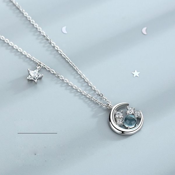wholesale grade s925 moonstone moon and the stars nobility fashion jewelry necklace pendant neckclavicle chain jewel grace q1209, Bronze;silver
wholesale grade s925 moonstone moon and the stars nobility fashion jewelry necklace pendant neckclavicle chain jewel grace q1209, Bronze;silver