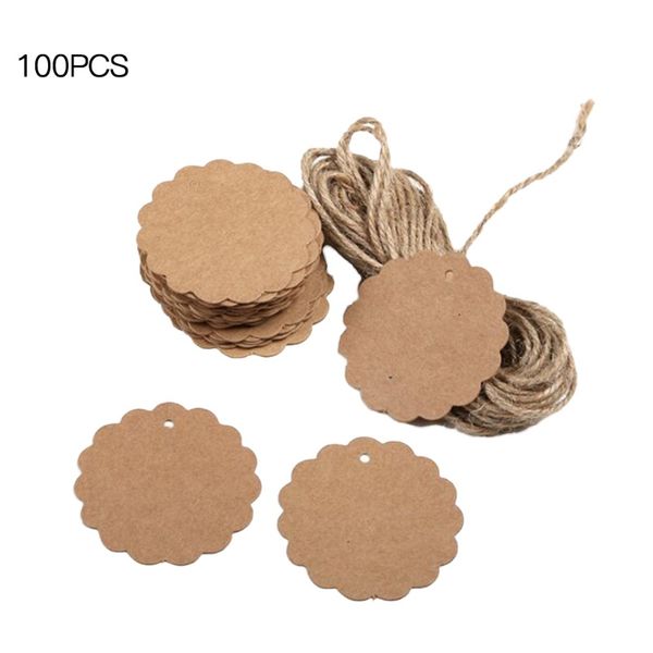 100pcs blank kraft paper tag hanging hole gift label diy craft paper with hairy twine gift decoration label h wmtezn
100pcs blank kraft paper tag hanging hole gift label diy craft paper with hairy twine gift decoration label h wmtezn