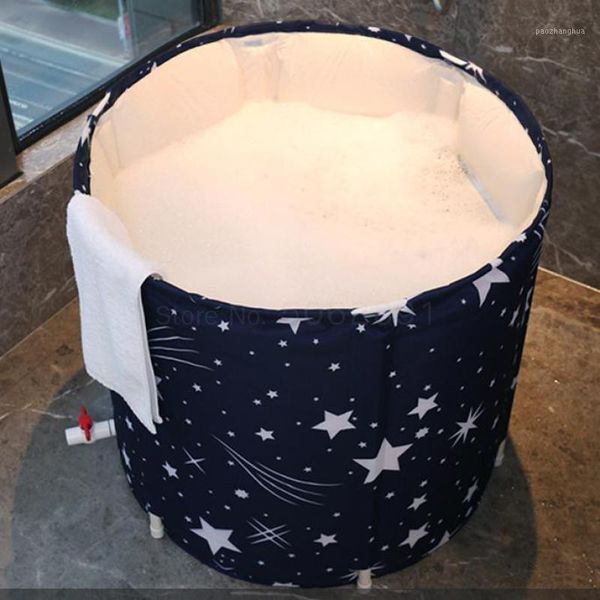 bathing tubs & seats bath barrel adults can fold large family bathroom and thicken bathtub with sweat steaming ene1
bathing tubs & seats bath barrel adults can fold large family bathroom and thicken bathtub with sweat steaming ene1