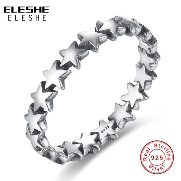 eleshe 2020 trendy authentic 925 sterling silver star ring for women stackable finger ring wedding fine jewelry, Golden;silver
eleshe 2020 trendy authentic 925 sterling silver star ring for women stackable finger ring wedding fine jewelry, Golden;silver